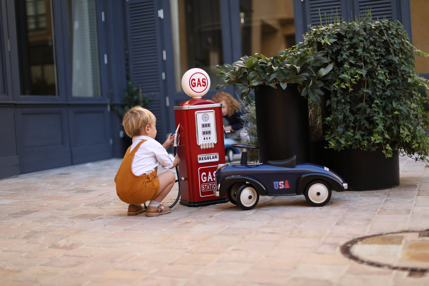 Toy Petrol Station