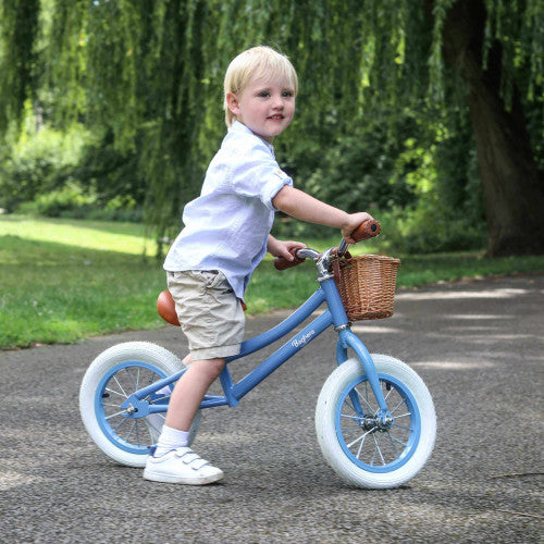 Baghera Vintage Balance Bike (Red, Pink or Blue)